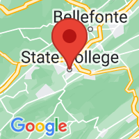 Map of State College, PA US